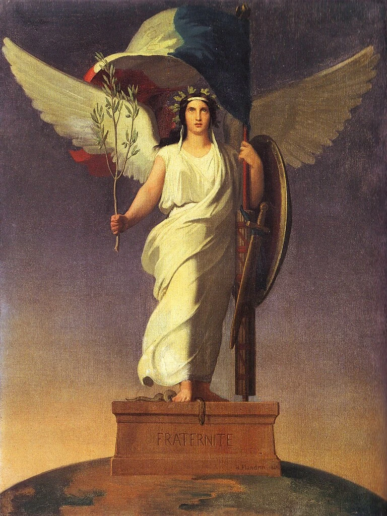 Hippolyte Flandrin - Figura della Repubblica